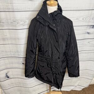 Michael Kors Black rain jacket with many pockets